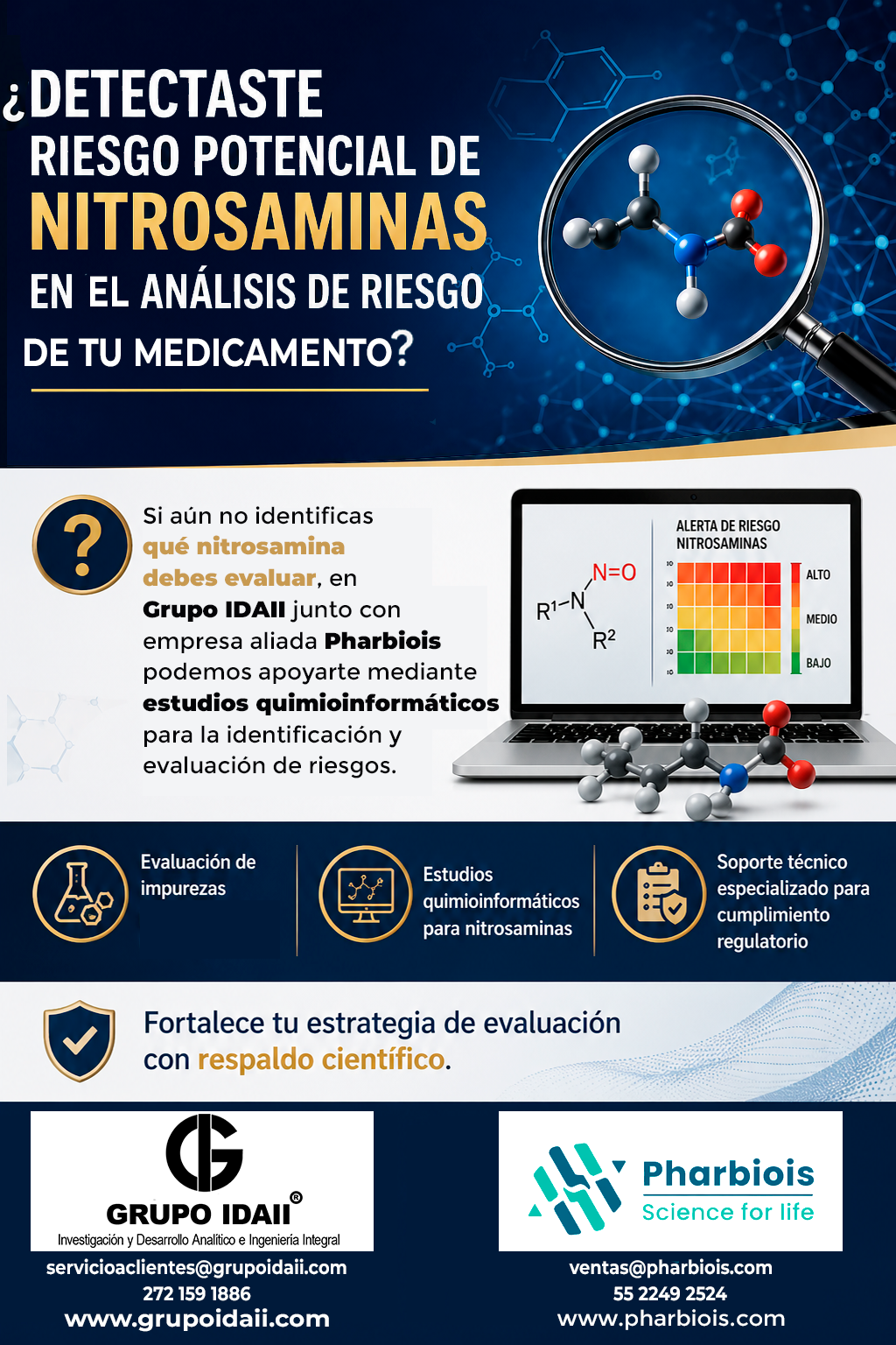 Servicios ofertados Pharbiois